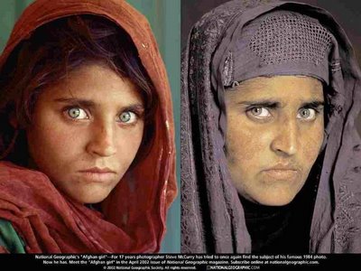 MujerAfganaFoto antes y depués